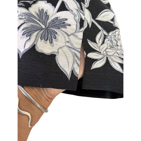 Tommy Bahama Women's‎ 100% Silk Pants Size 8 Lined Straight Leg Tropical Print - Picture 5 of 9